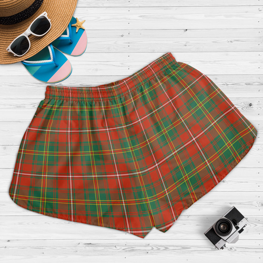 hay-ancient-tartan-womens-shorts-with-family-crest
