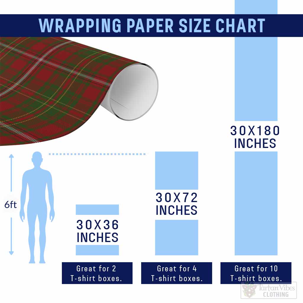 Hay Classic Tartan Wrapping Paper, Classic Scottish Plaid Gift Wrap