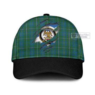 Hay Hunting Tartan Classic Cap with Family Crest In Me Style