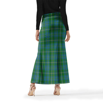 Hay Hunting Tartan Womens Full Length Skirt