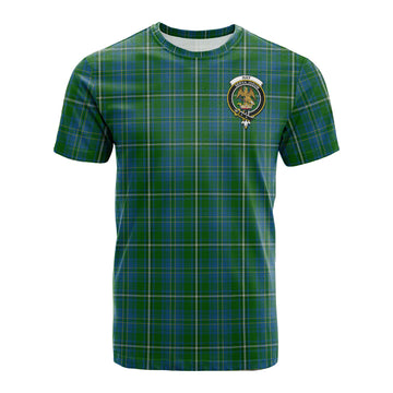 Hay Hunting Tartan T-Shirt with Family Crest