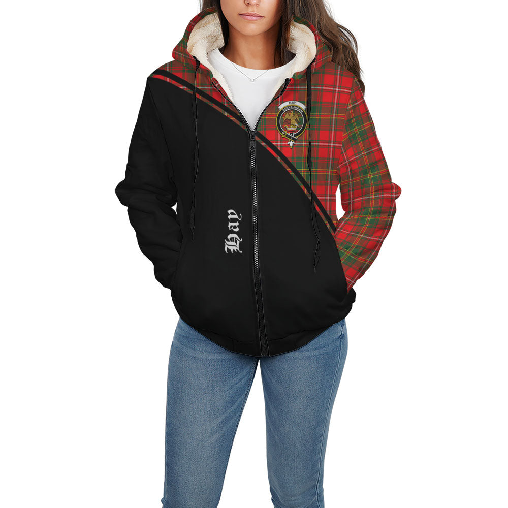 hay-modern-tartan-sherpa-hoodie-with-family-crest-curve-style