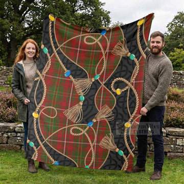 Hay Scottish Tartan Twisted Ropes Stylized Blanket - Tartan Vibes Clothing