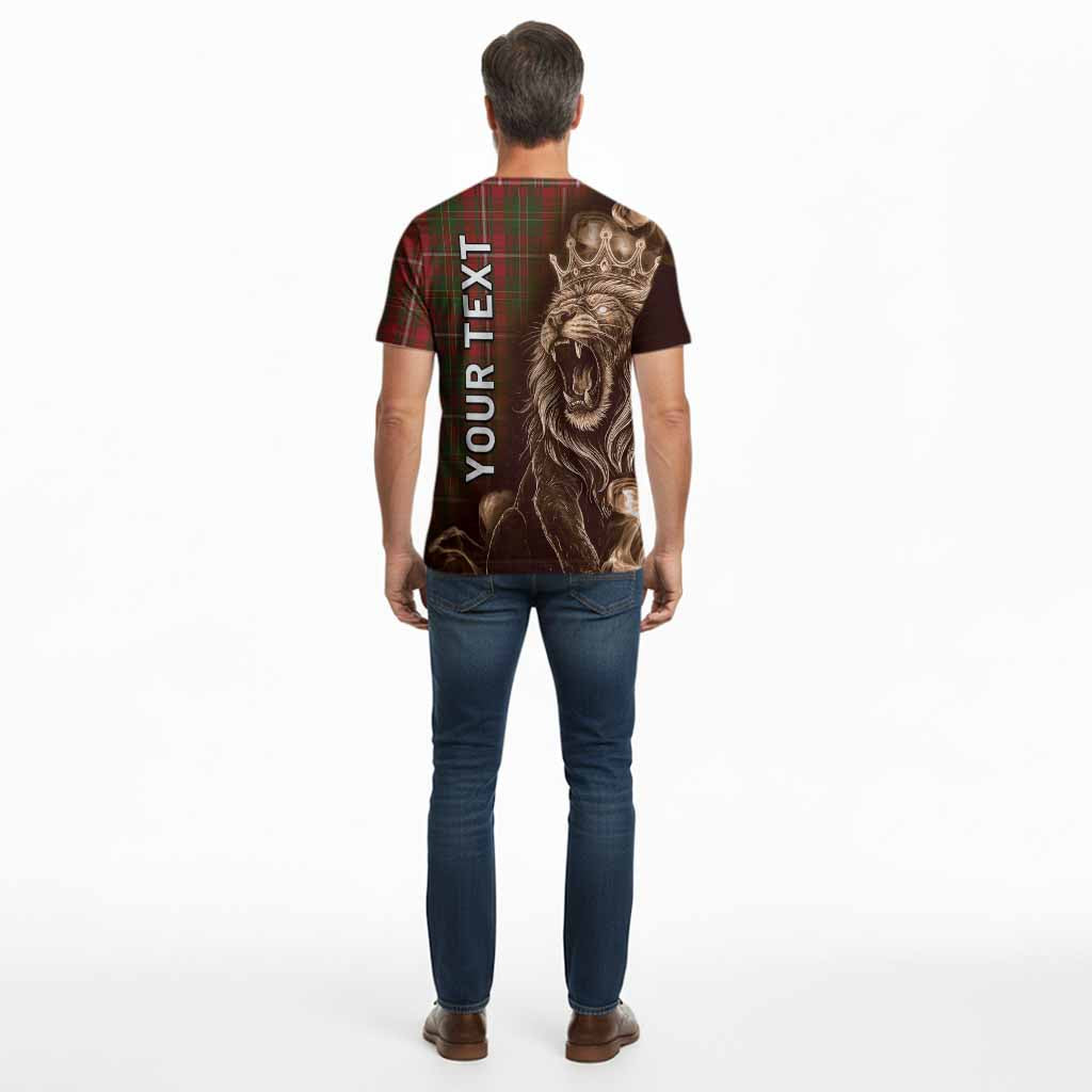 Hay Tartan Cotton T-shirt Roaring Lion Heritage