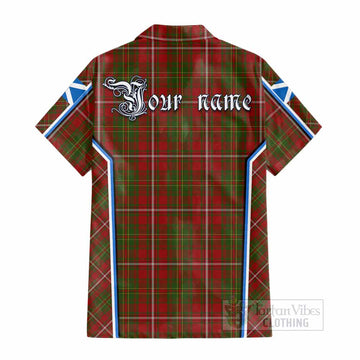 Hay Tartan Crest Cotton Hawaiian Shirt Scotland Coat of Arm Flag Style - Tartan Vibes Clothing