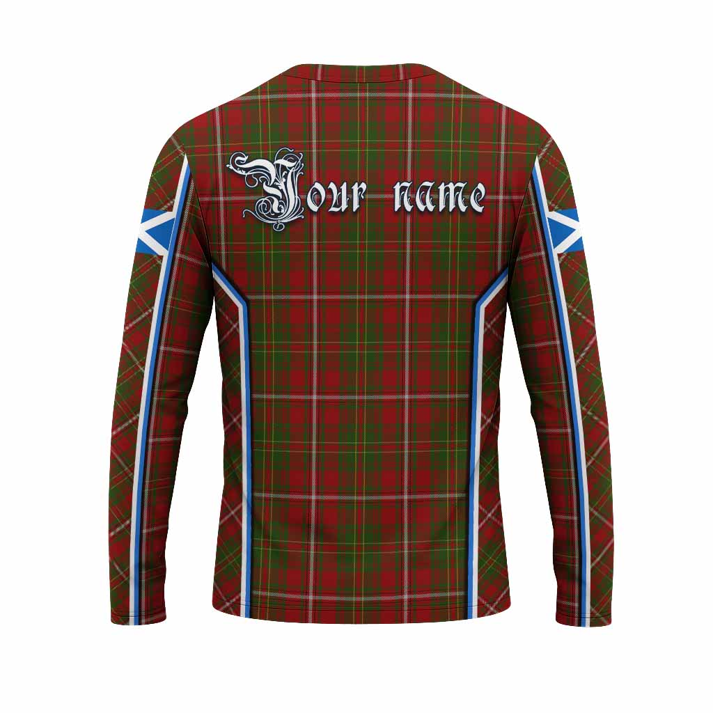 Hay Tartan Crest Long Sleeve T-Shirt Scotland Coat of Arm Flag Style - Tartan Vibes Clothing