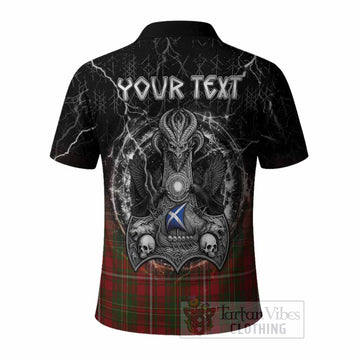 Hay Tartan Crest Polo Shirt Celtic Odin's Raven Legacy