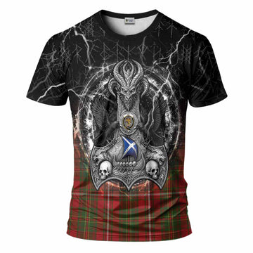Hay Tartan Crest T-Shirt Celtic Odin's Raven Legacy