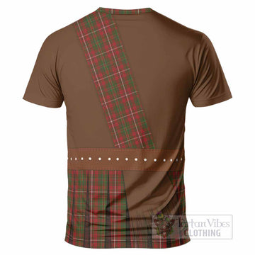 Hay Tartan Crest T-Shirt Kilt Costume Style