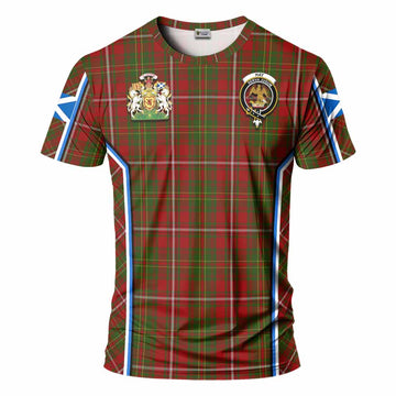 Hay Tartan Crest T-shirt Scotland Coat of Arm Flag Style - Tartan Vibes Clothing