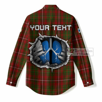 Hay Tartan Crest Women Casual Shirt Scotland In My Veins