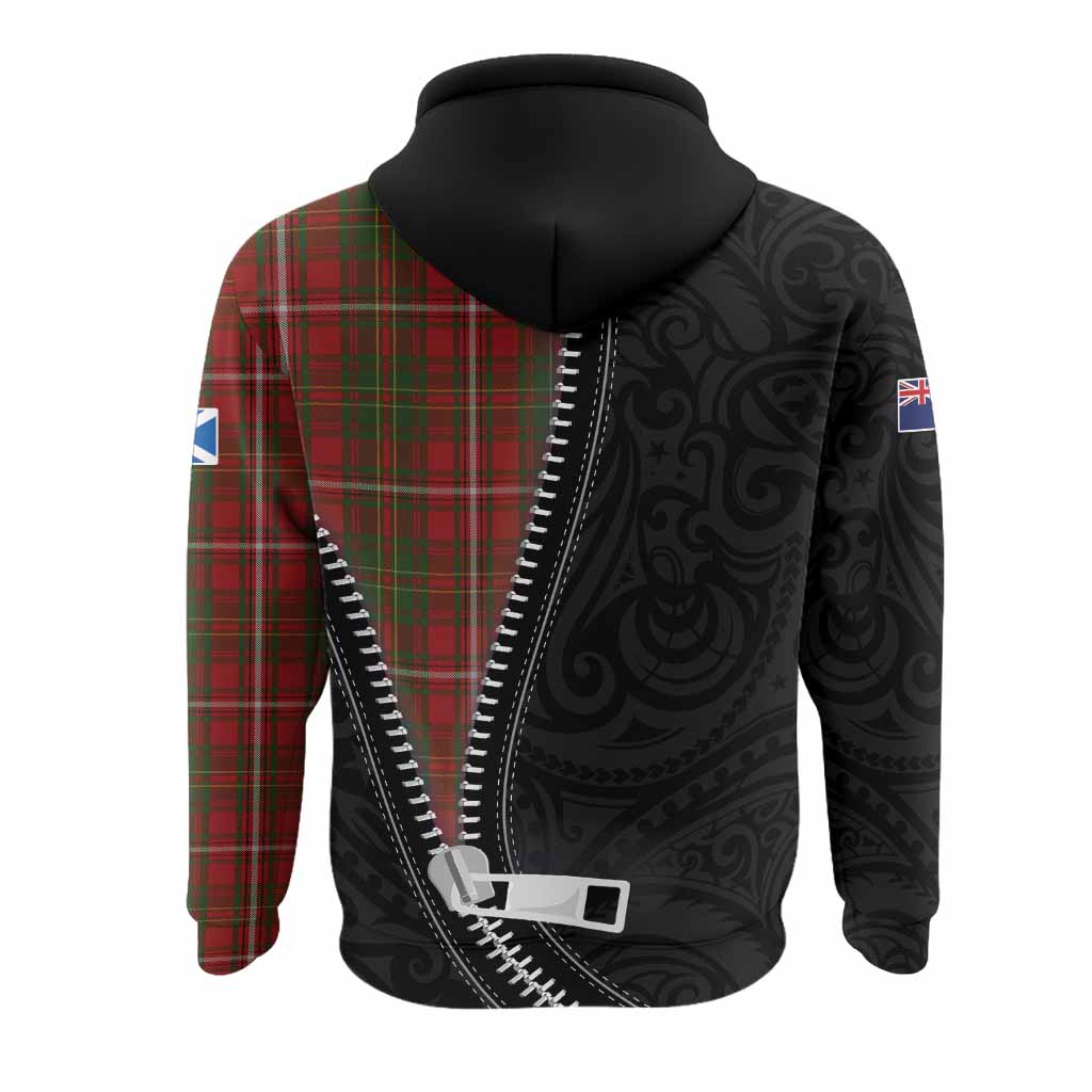 Hay Tartan Hoodie New Zealand Pattern Unique Zipper Stylized