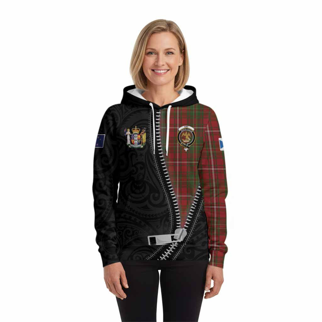 Hay Tartan Hoodie New Zealand Pattern Unique Zipper Stylized