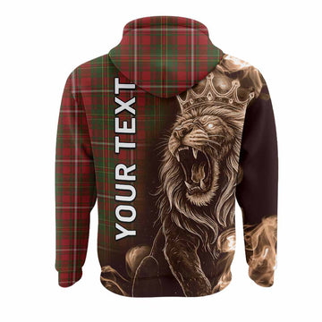 Hay Tartan Hoodie Roaring Lion Heritage