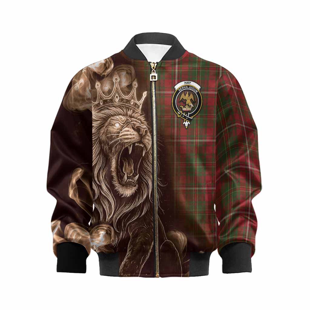 Hay Tartan Kid Bomber Jacket Roaring Lion Heritage