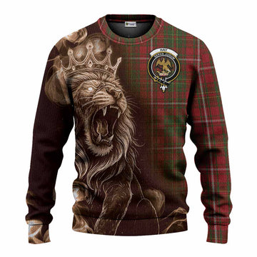 Hay Tartan Knitted Sweater Roaring Lion Heritage