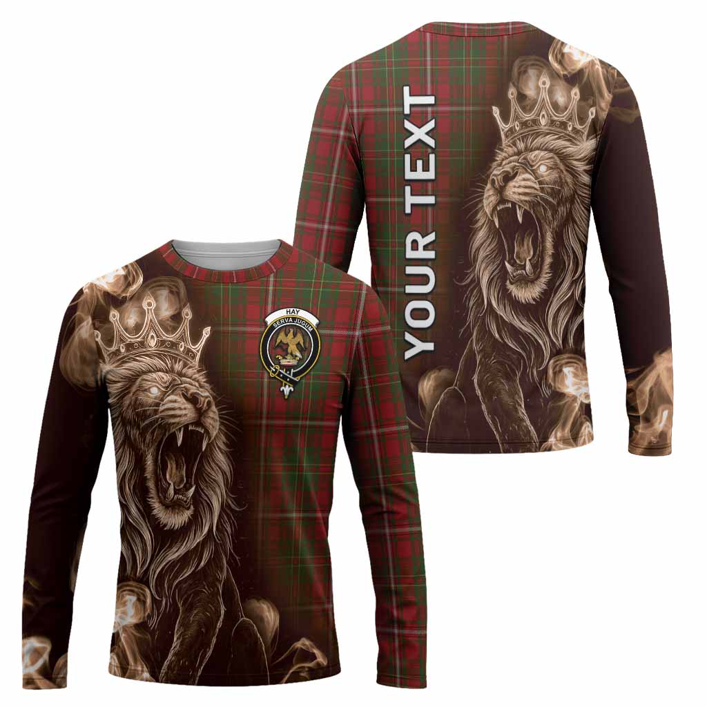 Hay Tartan Long Sleeve T-Shirt Roaring Lion Heritage