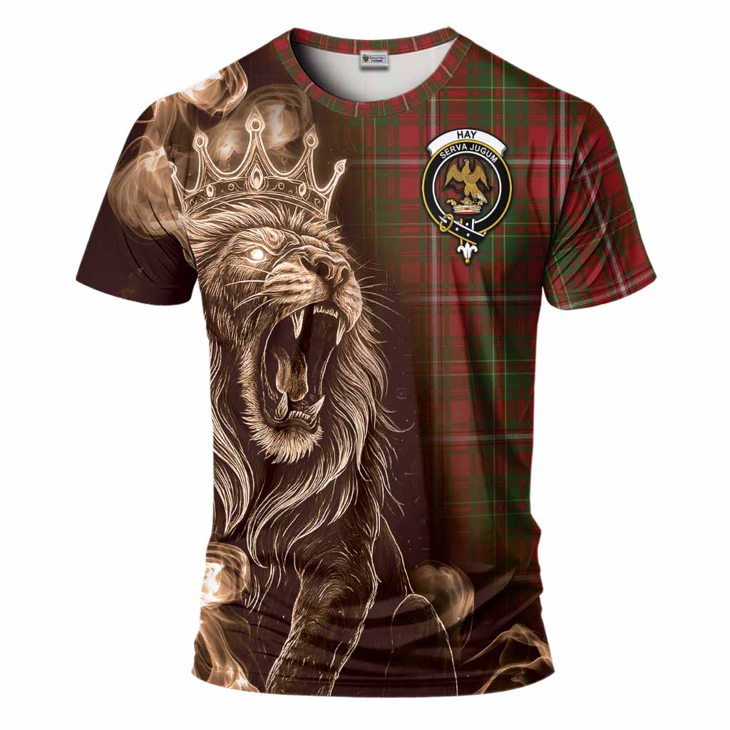 Hay Tartan T-Shirt Roaring Lion Heritage