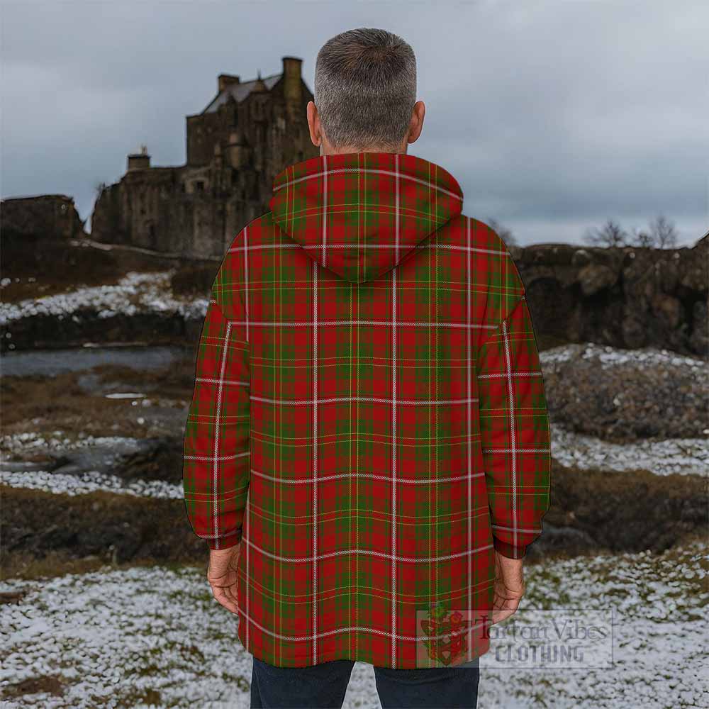 Hay Tartan Wearable Blanket with Family Crest - Tartan Vibes Clothing
