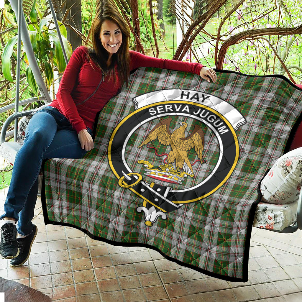 hay-white-dress-tartan-quilt-with-family-crest