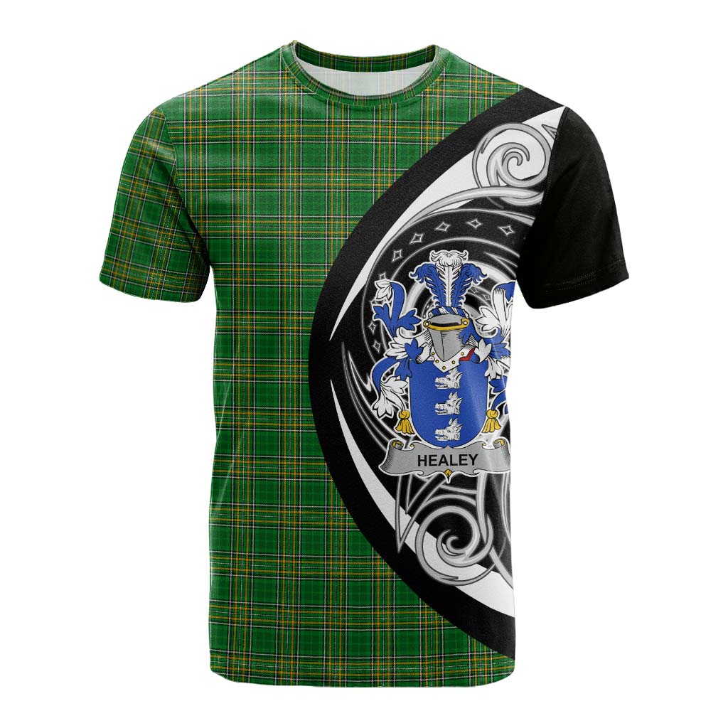 Healey Irish Clan Cotton T-shirt Celtic Circle Style Kid's Shirt - Tartan Vibes Clothing
