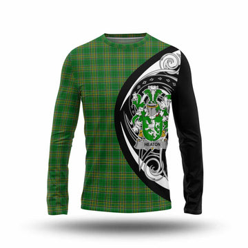 Heaton Irish Clan Long Sleeve T-Shirt Celtic Circle Style