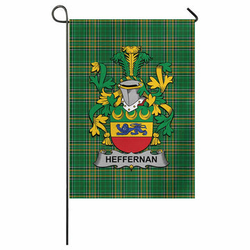 Heffernan Irish Clan Tartan Flag with Coat of Arms