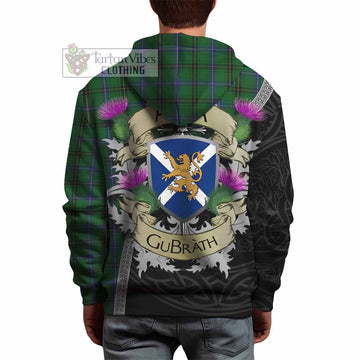Tartan Vibes Clothing Henderson Tartan Family Crest Hoodie Lion Rampant Royal Thistle Shield Celtic Inspired