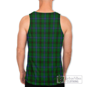 Henderson Tartan Men's Tank Top with Family Crest DNA In Me Style - Tartanvibesclothing Shop