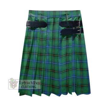 Henderson Ancient Tartan Men's Pleated Skirt - Fashion Casual Retro Scottish Kilt Style