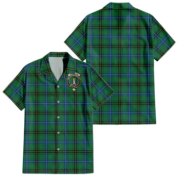 henderson-ancient-tartan-short-sleeve-button-down-shirt-with-family-crest