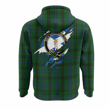 Henderson Clan Crest In Me Tartan Hoodie Scotland Flag Style