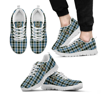 Henderson Dress Tartan Sneakers with Family Crest