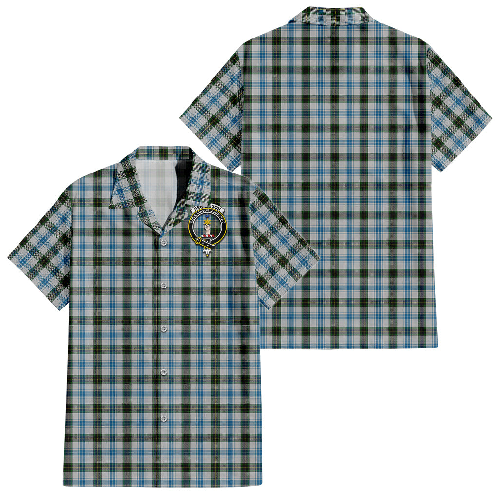 henderson-dress-tartan-short-sleeve-button-down-shirt-with-family-crest