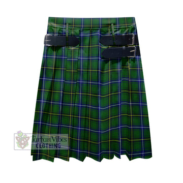 Henderson Modern Tartan Men's Pleated Skirt - Fashion Casual Retro Scottish Kilt Style