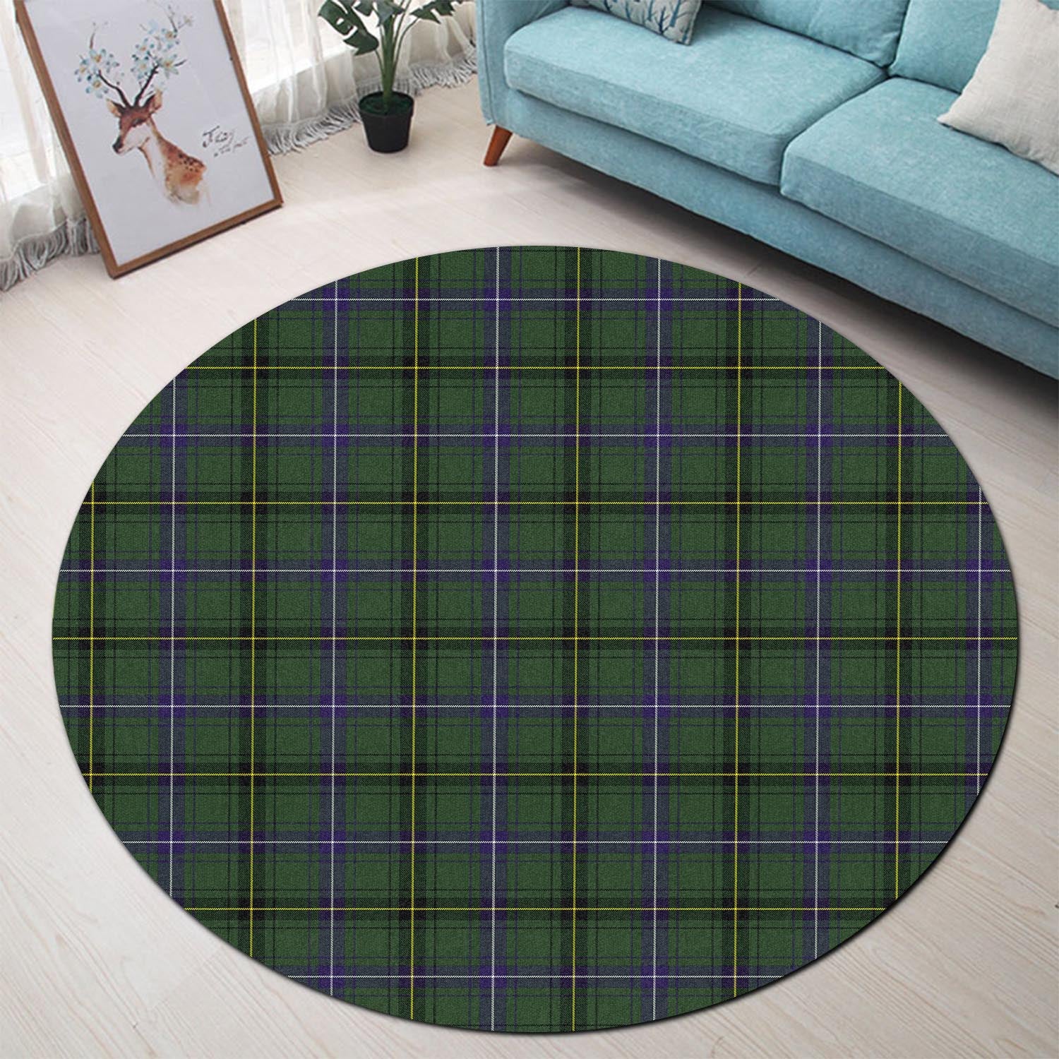 henderson-modern-tartan-round-rug