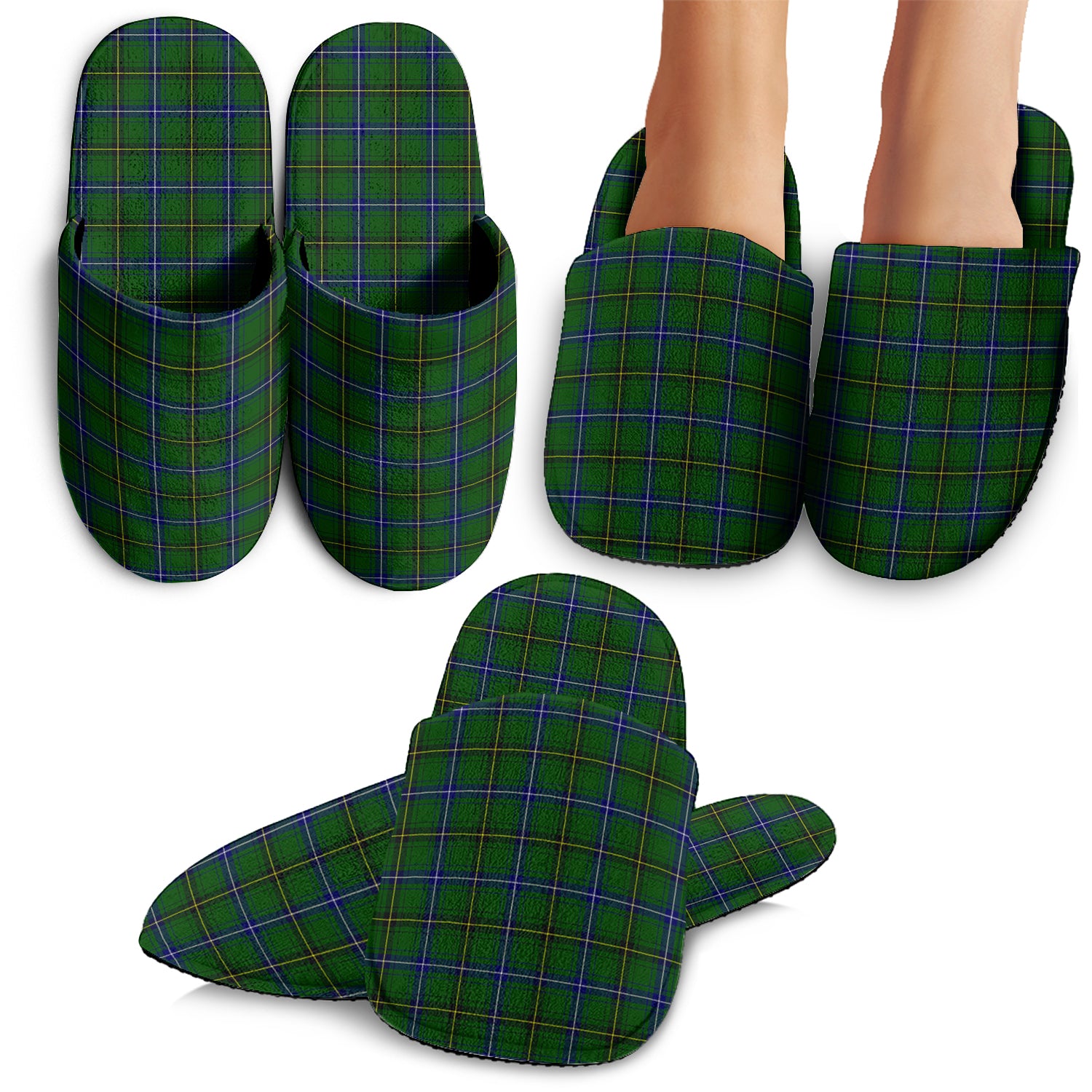 Henderson Modern Tartan Home Slippers - Tartanvibesclothing