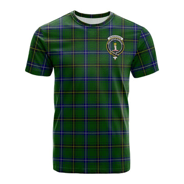 Henderson Tartan T-Shirt with Family Crest - Tartan Vibes Clothing