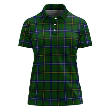 Henderson Tartan Polo Shirt For Women