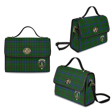 henderson-modern-tartan-leather-strap-waterproof-canvas-bag-with-family-crest