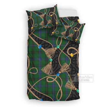 Henderson Scottish Tartan Twisted Ropes Stylized Bedding Set