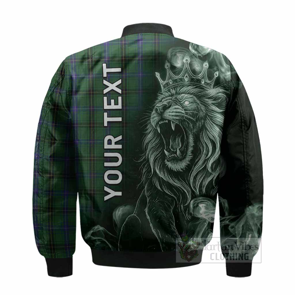 Henderson Tartan Bomber Jacket Roaring Lion Heritage
