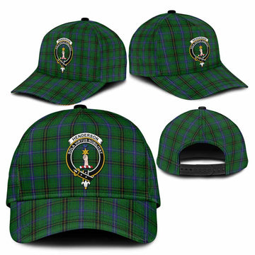 Henderson Tartan Classic Cap with Family Crest