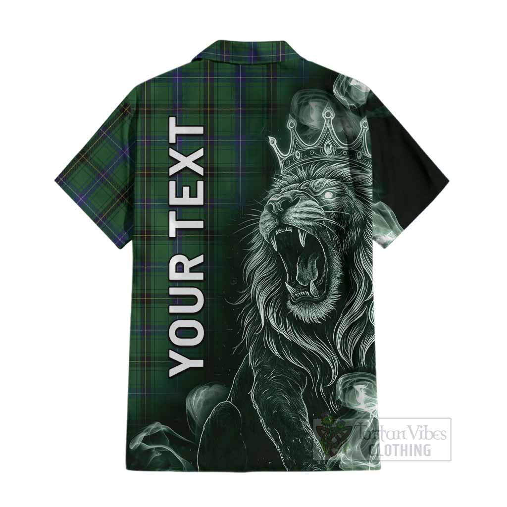 Henderson Tartan Cotton Hawaiian Shirt Roaring Lion Heritage