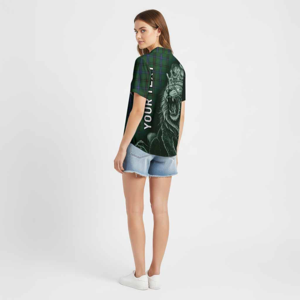Henderson Tartan Cotton Hawaiian Shirt Roaring Lion Heritage