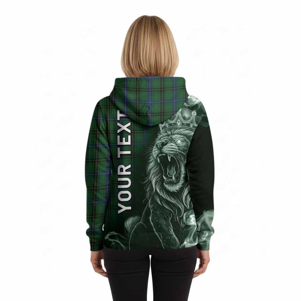 Henderson Tartan Hoodie Roaring Lion Heritage
