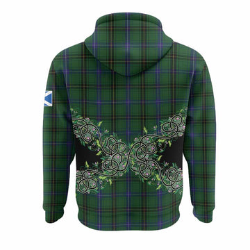 Henderson Tartan Hoodie Thistle Scottish Spirit
