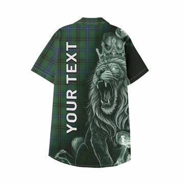 Henderson Tartan Kid Hawaiian Shirt Roaring Lion Heritage