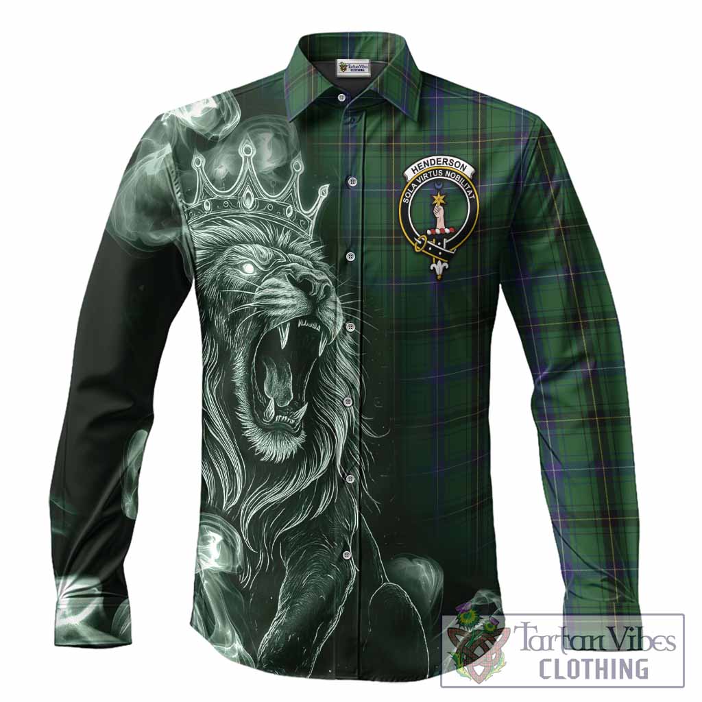 Henderson Tartan Long Sleeve Button Shirts Roaring Lion Heritage