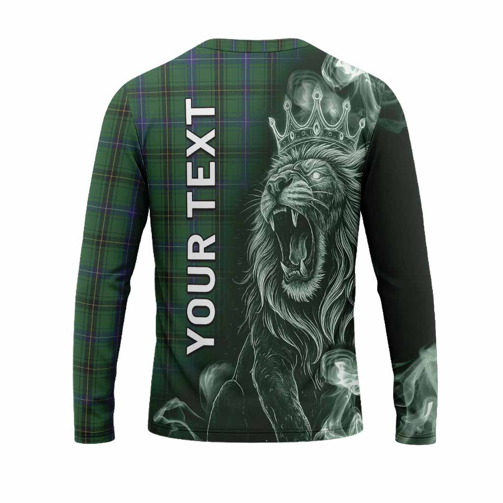 Henderson Tartan Long Sleeve T-Shirt Roaring Lion Heritage